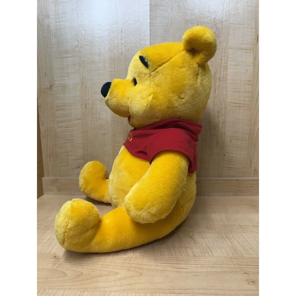 Mattel Disney Winnie The Pooh Plush Jumbo 21” Stuffed Animal Bear Arcotoys Vtg